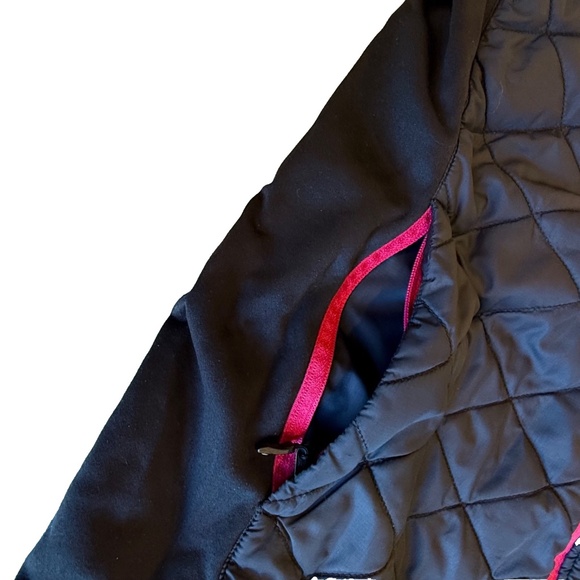 Marmot Women's Size S Black Quilted Full Zip Jacket Breast Cancer Awareness - Picture 6 of 7